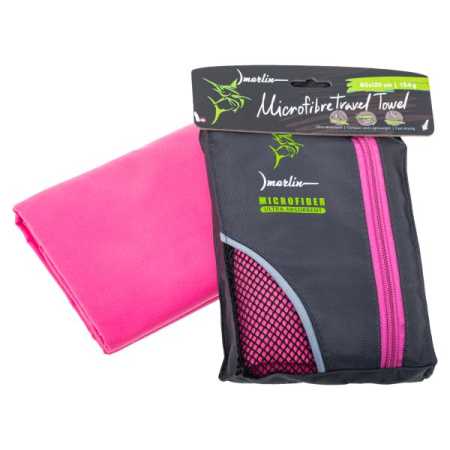    Marlin Microfiber Travel Towel Pink 4080   ,     .